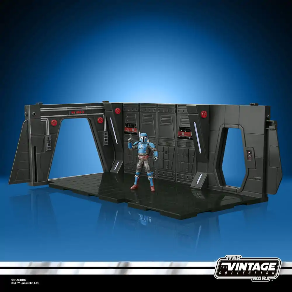 Star Wars: The Mandalorian Vintage Collection Tantive IV Hallway with Mandalorian Privateer Figure 10 cm product photo
