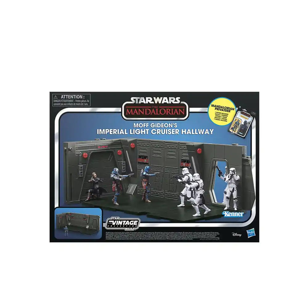 Star Wars: The Mandalorian Vintage Collection Tantive IV Hallway with Mandalorian Privateer Figure 10 cm product photo