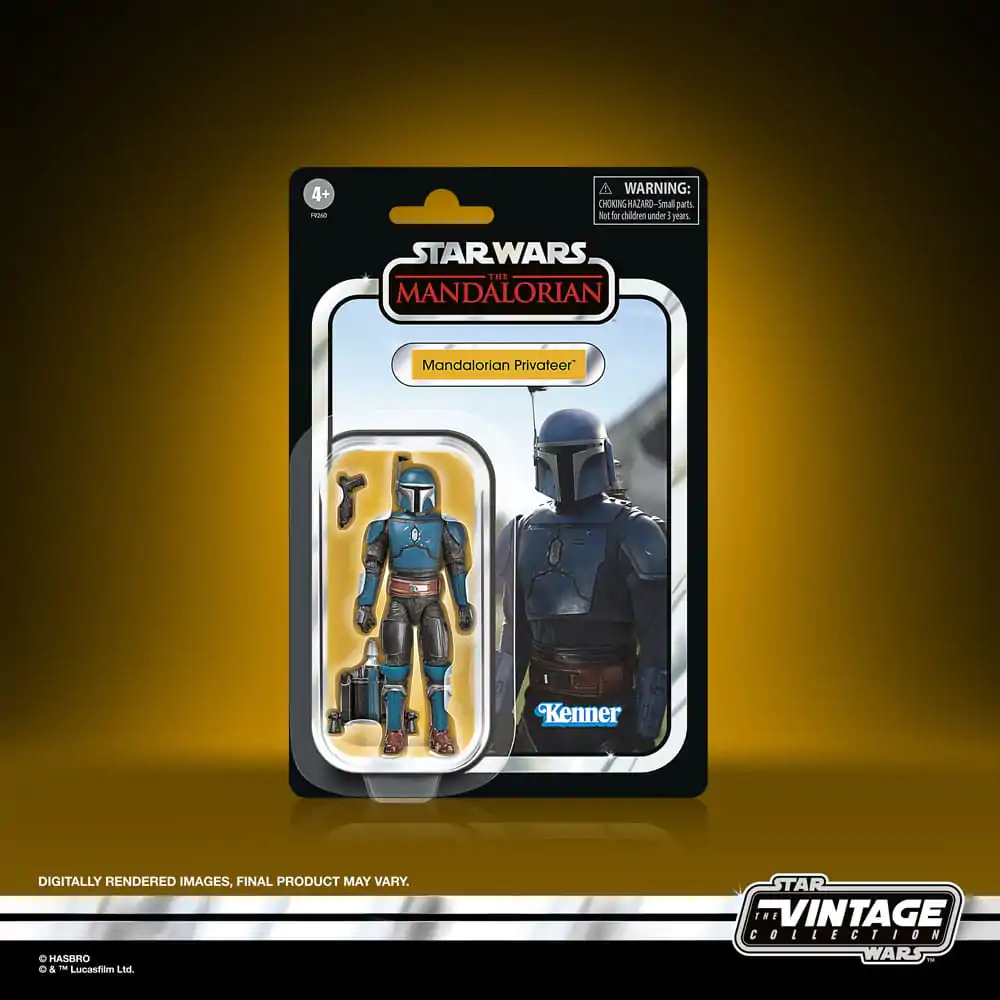 Star Wars: The Mandalorian Vintage Collection Tantive IV Hallway with Mandalorian Privateer Figure 10 cm product photo