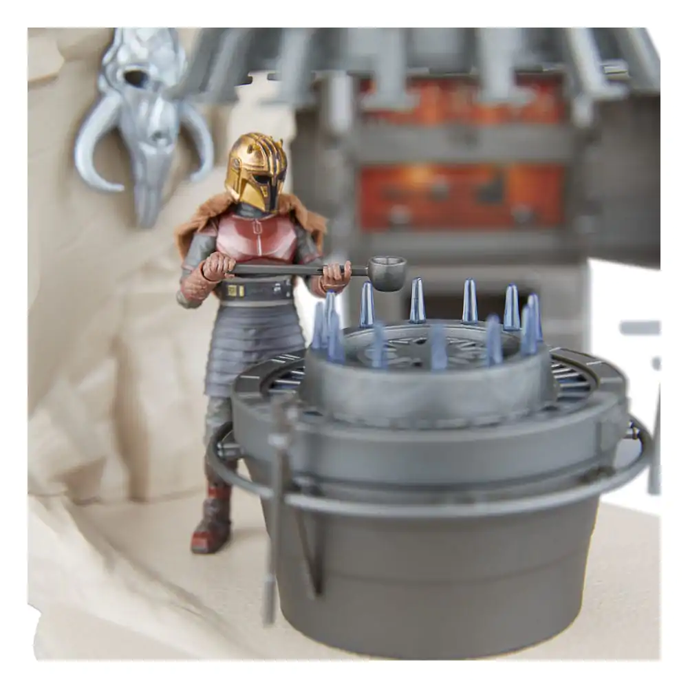 Star Wars The Mandalorian Vintage Collection The Armorer&#039;s Forge with The Armorer (Lakeside Covert World) product photo