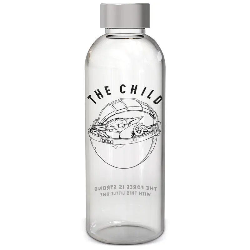 Star Wars The Mandalorian Yoda The Child glass bottle 1030ml product photo