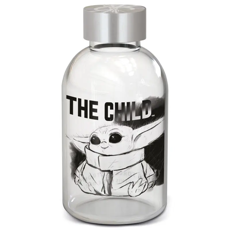 Star Wars The Mandalorian Yoda The Child glass bottle 620ml product photo