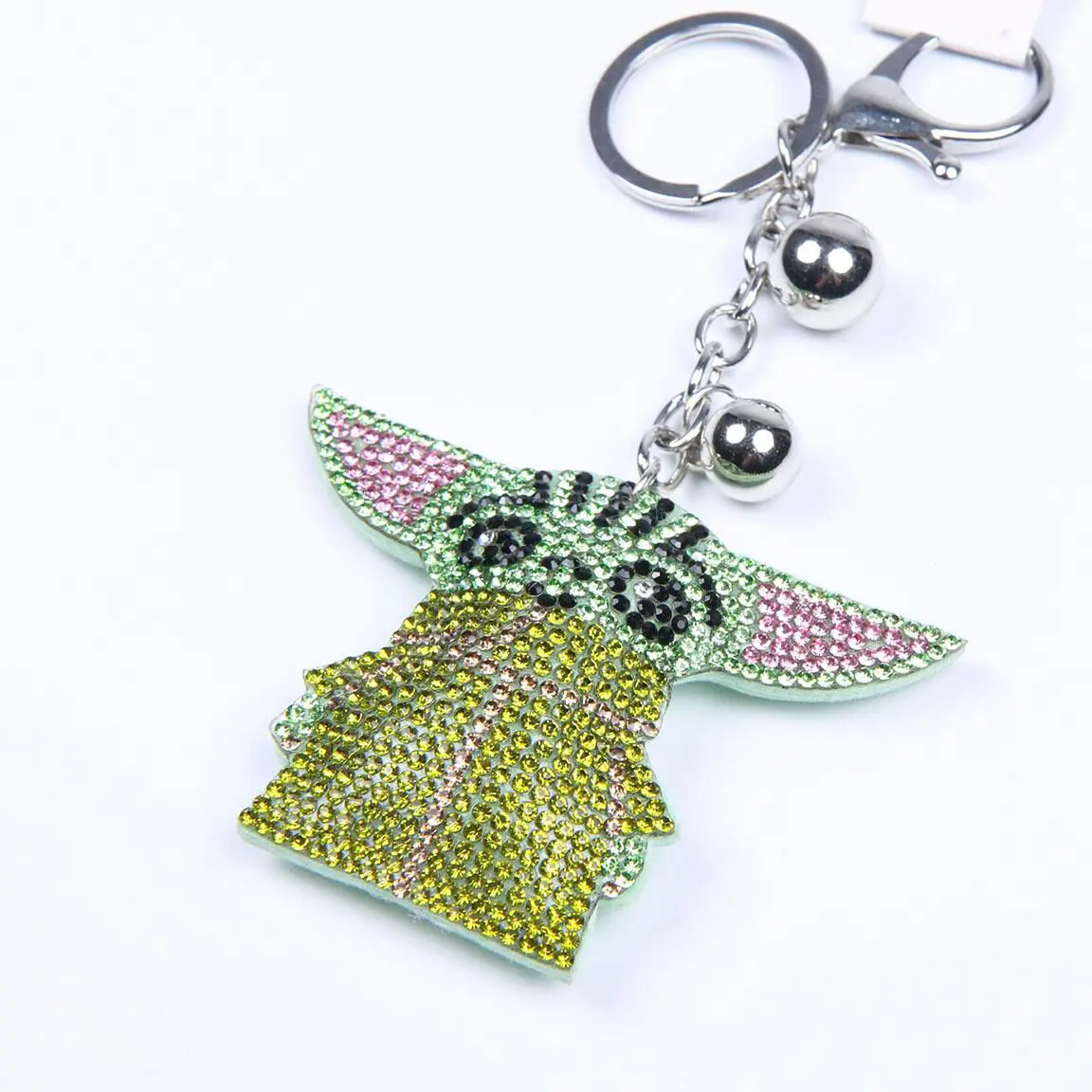 Star Wars The Mandalorian Yoda Child 3D keychain product photo