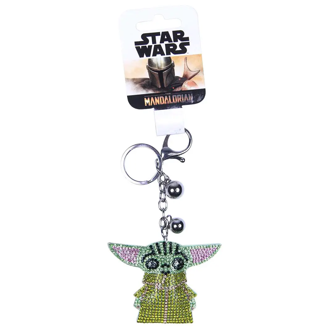 Star Wars The Mandalorian Yoda Child 3D keychain product photo