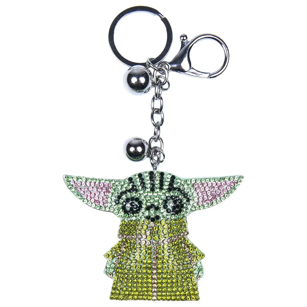 Star Wars The Mandalorian Yoda Child 3D keychain product photo