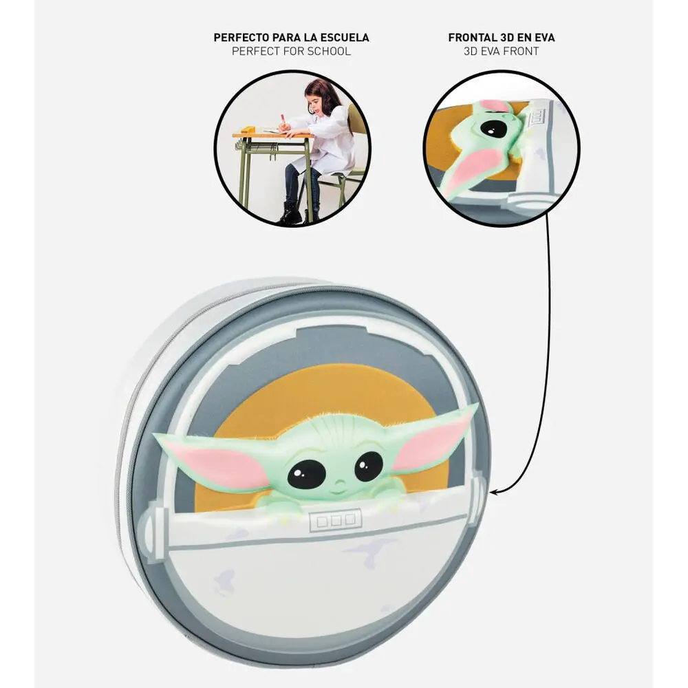 Star Wars The Mandalorian Yoda Child 3D backpack 31cm product photo