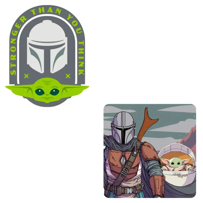 Star Wars The Mandalorian Yoda Child brooch product photo