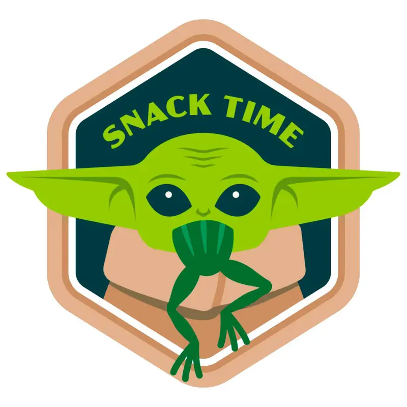 Star Wars The Mandalorian Yoda Child patch product photo