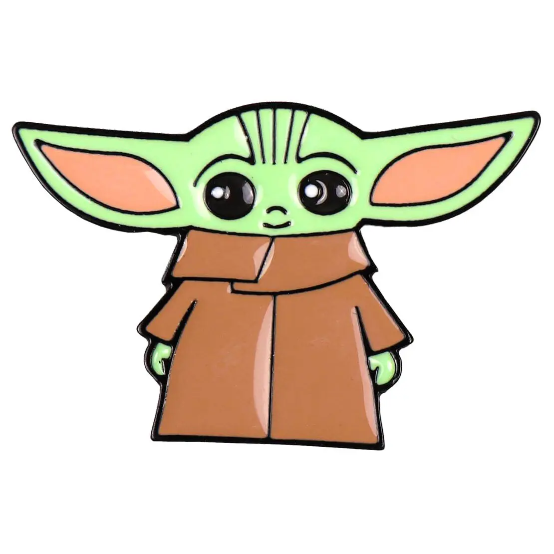 Star Wars The Mandalorian Yoda Child pin badge product photo
