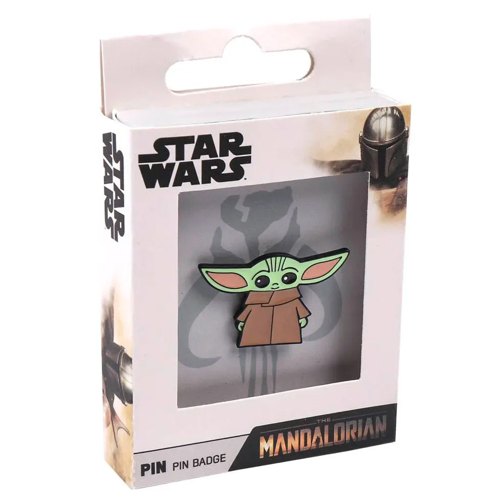 Star Wars The Mandalorian Yoda Child pin badge product photo