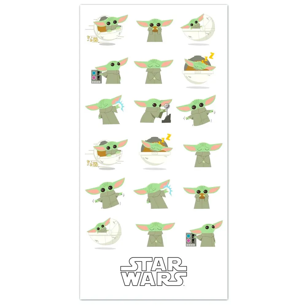 Star Wars The Mandalorian Yoda The Child cotton beach towel product photo
