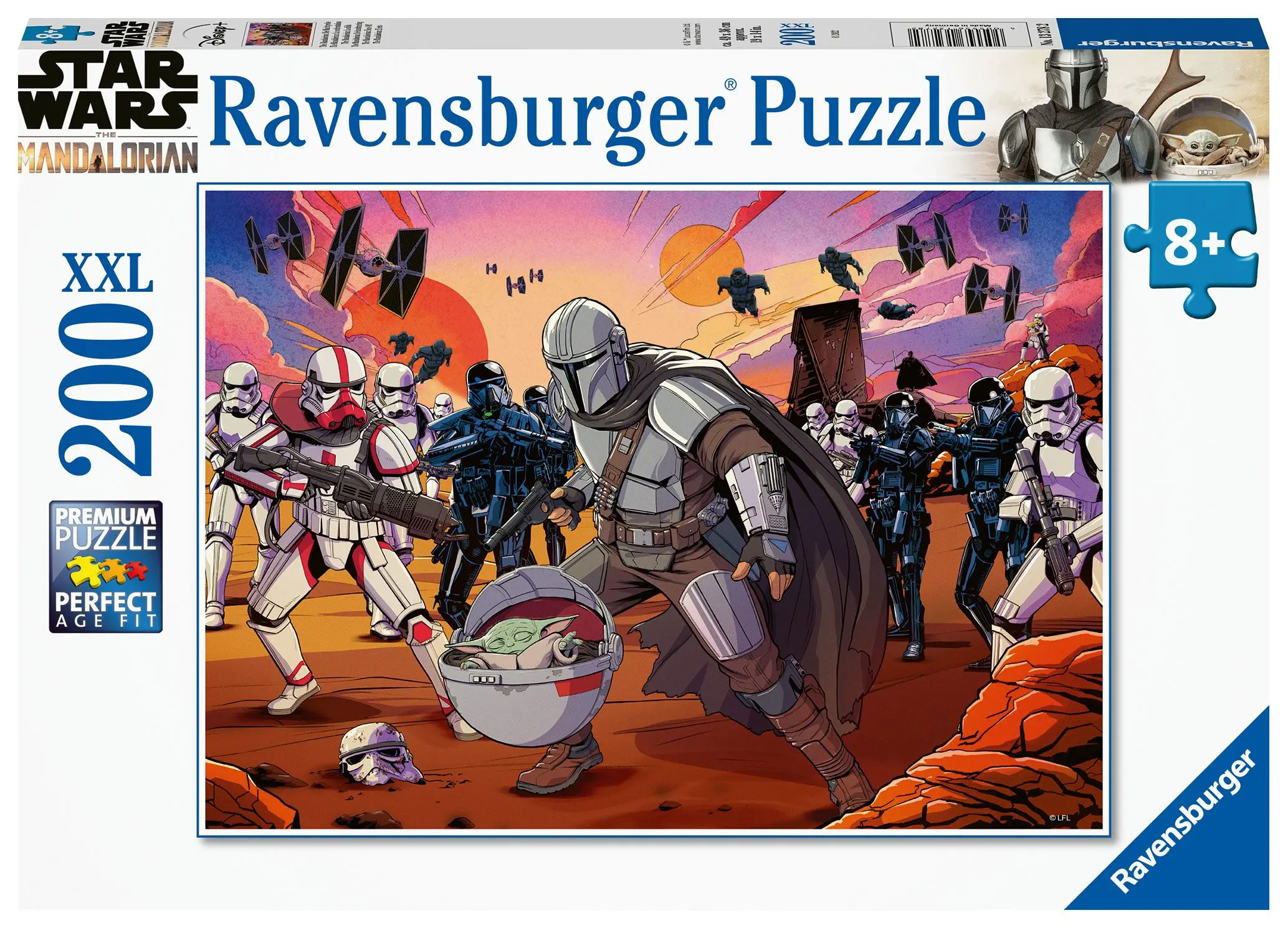 Star Wars Jigsaw Puzzle The Manddalorian: Face-Off (200 pieces) product photo