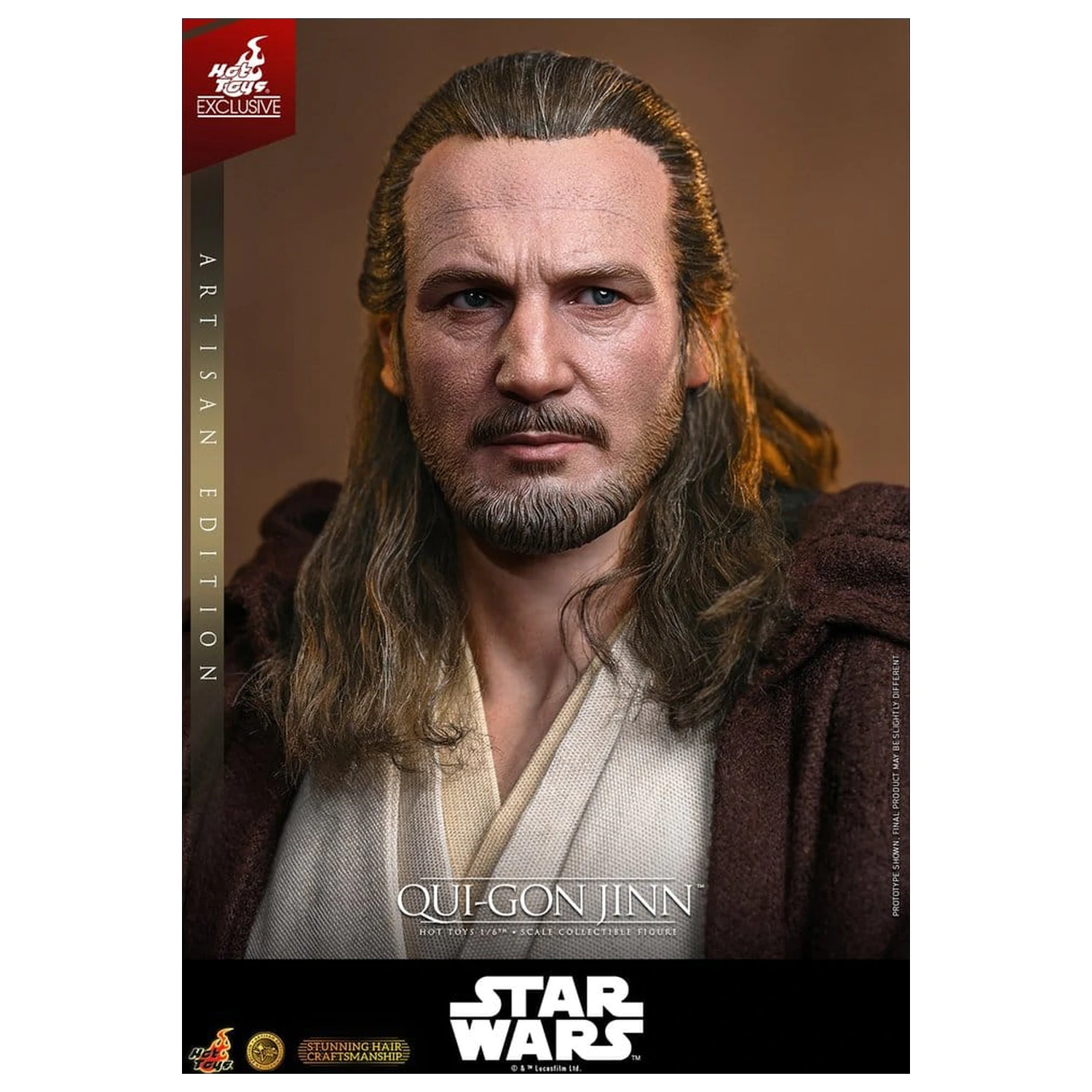 Star Wars: The Phantom Menace Movie Masterpiece Action Figure 1/6 Qui-Gon Jinn (Artisan Edition) 32 cm product photo