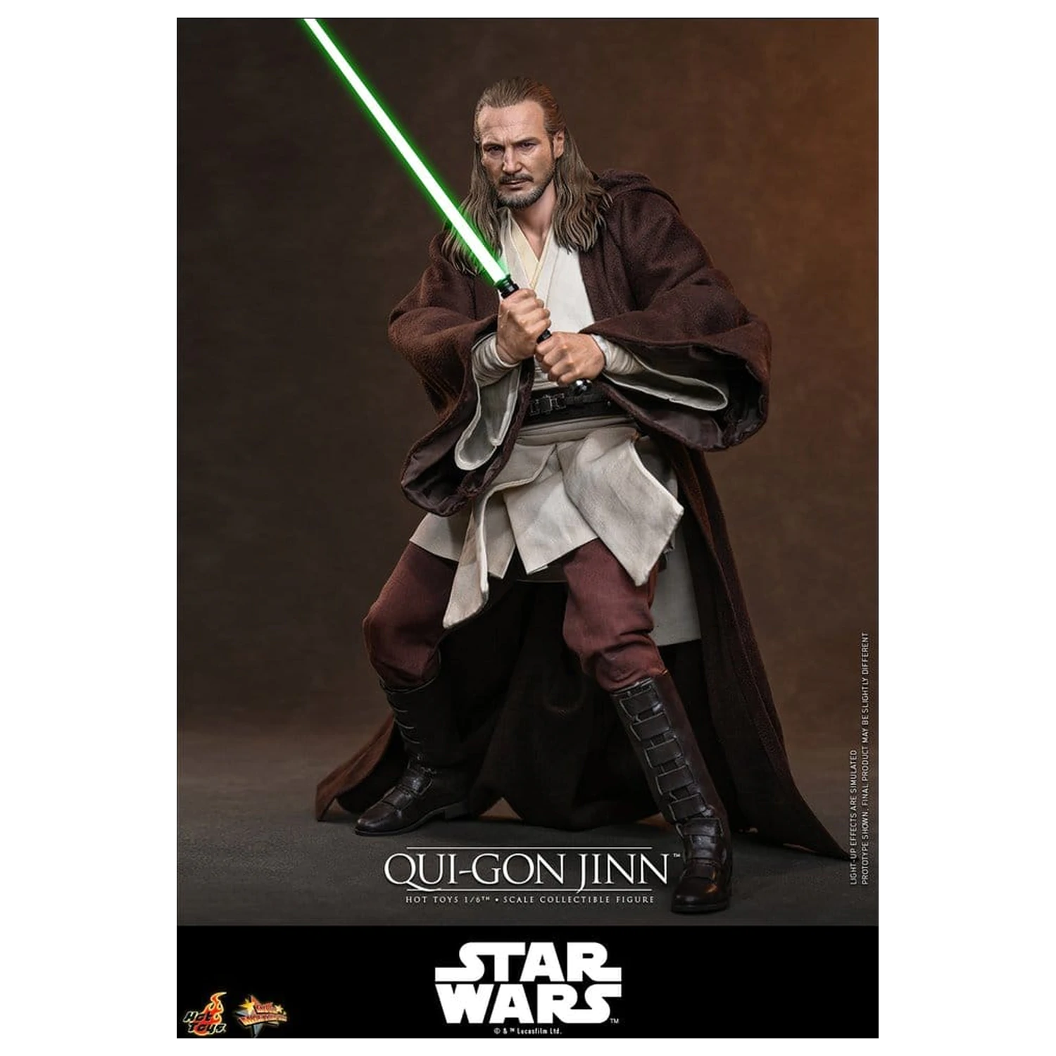 Star Wars: The Phantom Menace Movie Masterpiece Action Figure 1/6 Qui-Gon Jinn (Artisan Edition) 32 cm product photo