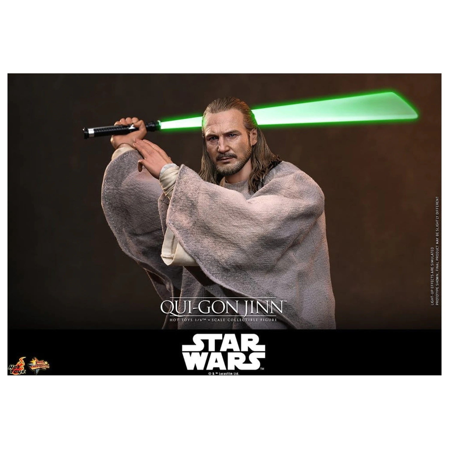 Star Wars: The Phantom Menace Movie Masterpiece Action Figure 1/6 Qui-Gon Jinn (Artisan Edition) 32 cm product photo