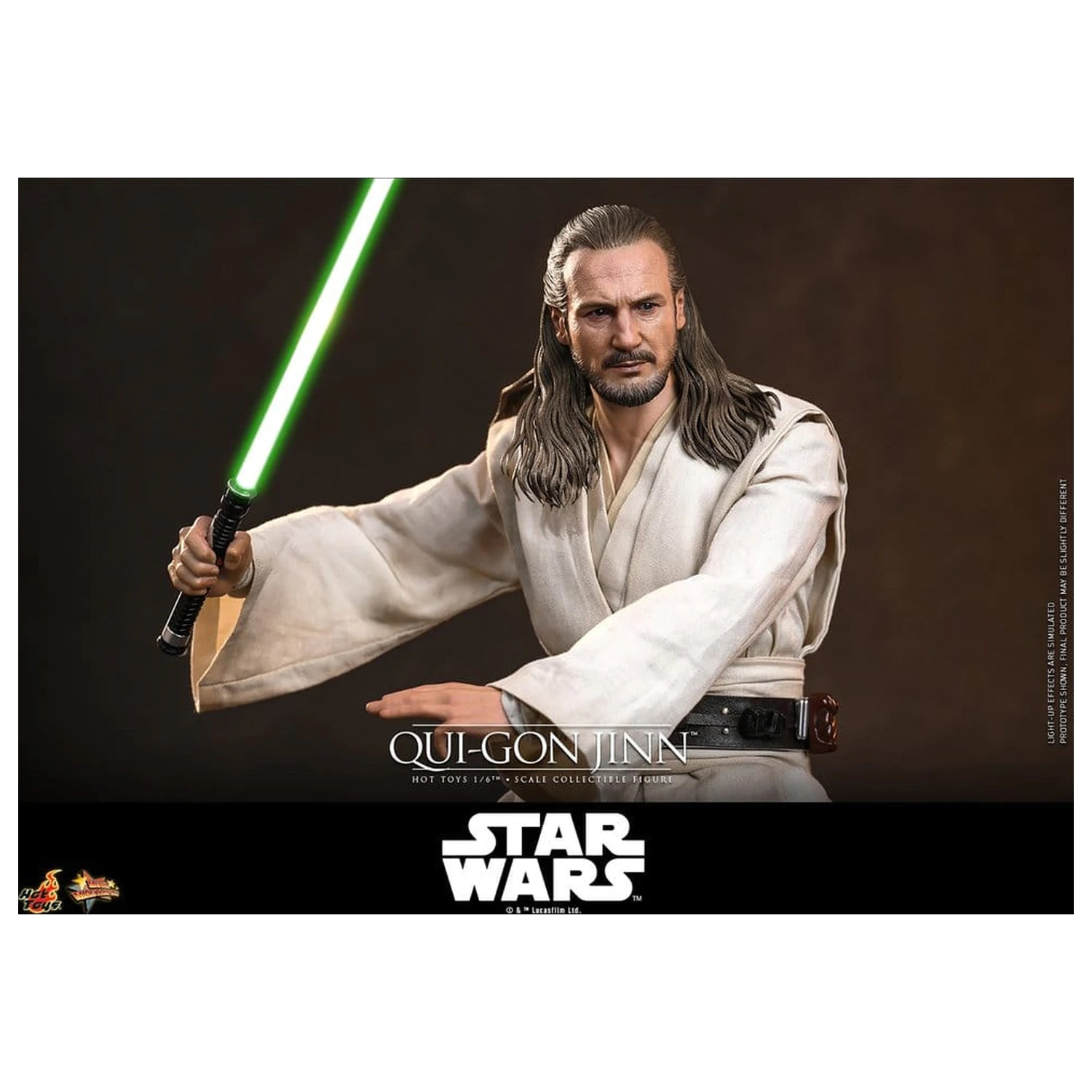 Star Wars: The Phantom Menace Movie Masterpiece Action Figure 1/6 Qui-Gon Jinn (Artisan Edition) 32 cm product photo