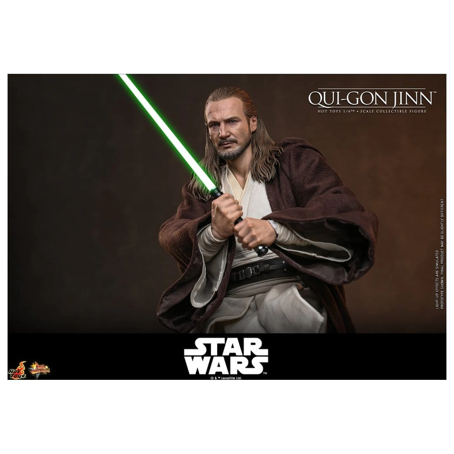 Star Wars: The Phantom Menace Movie Masterpiece Action Figure 1/6 Qui-Gon Jinn (Artisan Edition) 32 cm product photo
