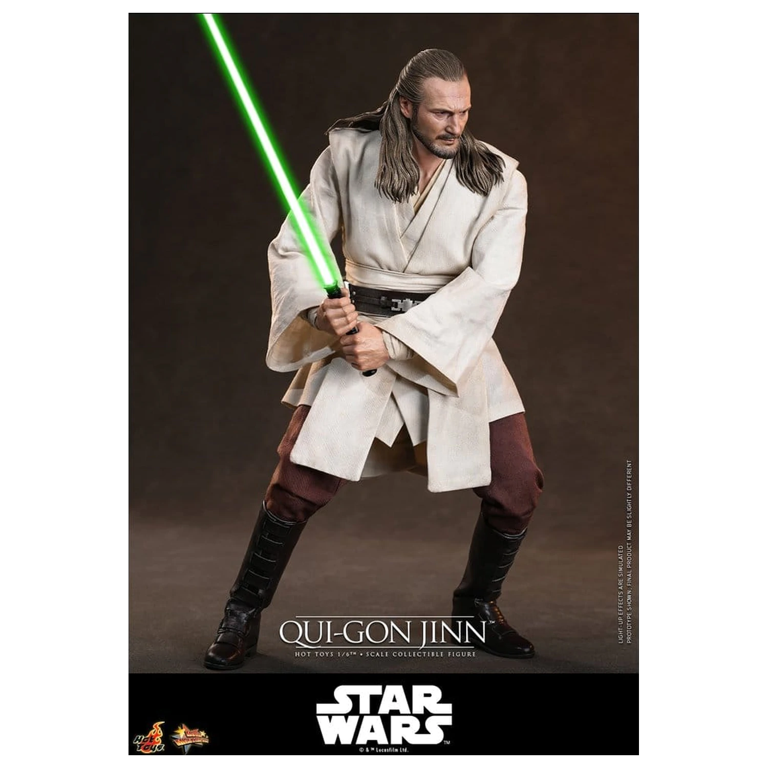 Star Wars: The Phantom Menace Movie Masterpiece Action Figure 1/6 Qui-Gon Jinn (Artisan Edition) 32 cm product photo