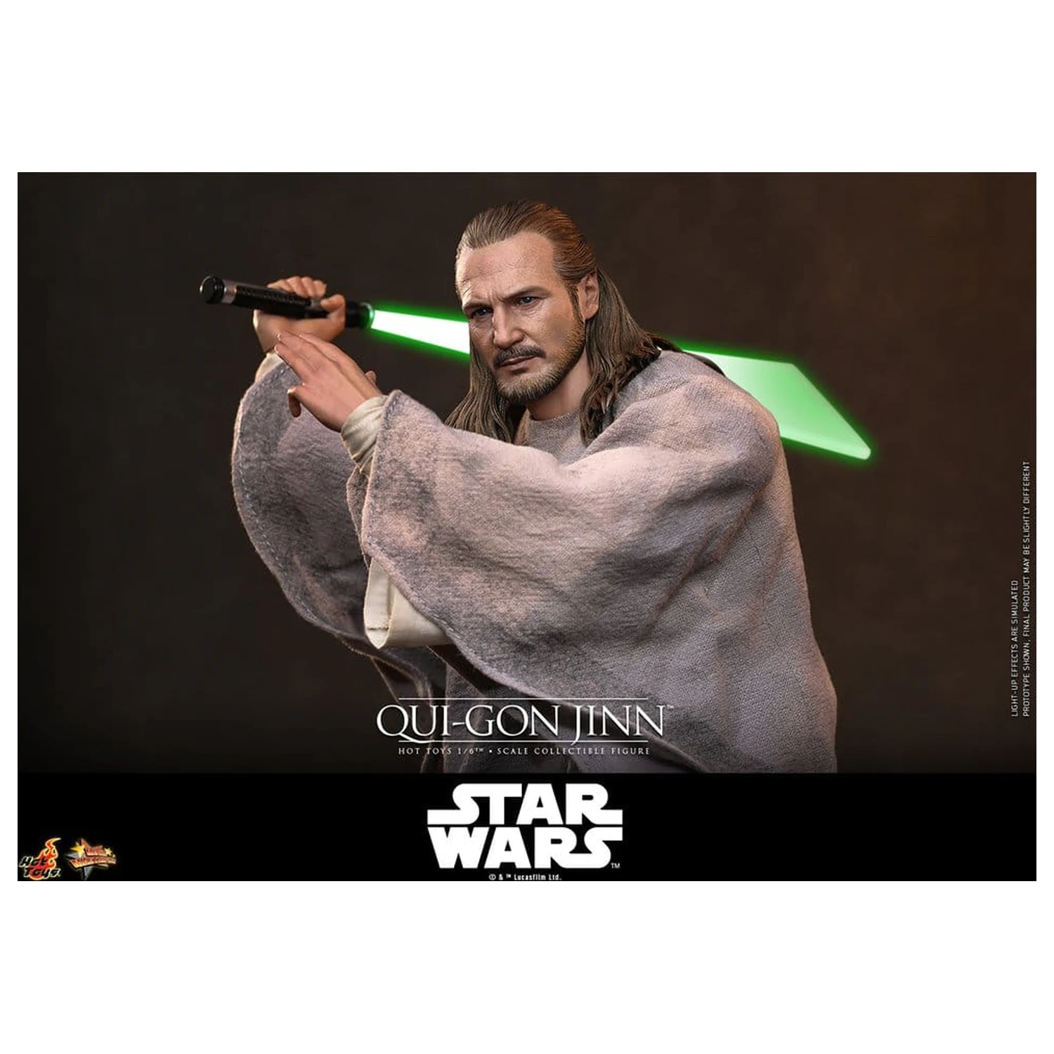 Star Wars: The Phantom Menace Movie Masterpiece Action Figure 1/6 Qui-Gon Jinn (Artisan Edition) 32 cm product photo