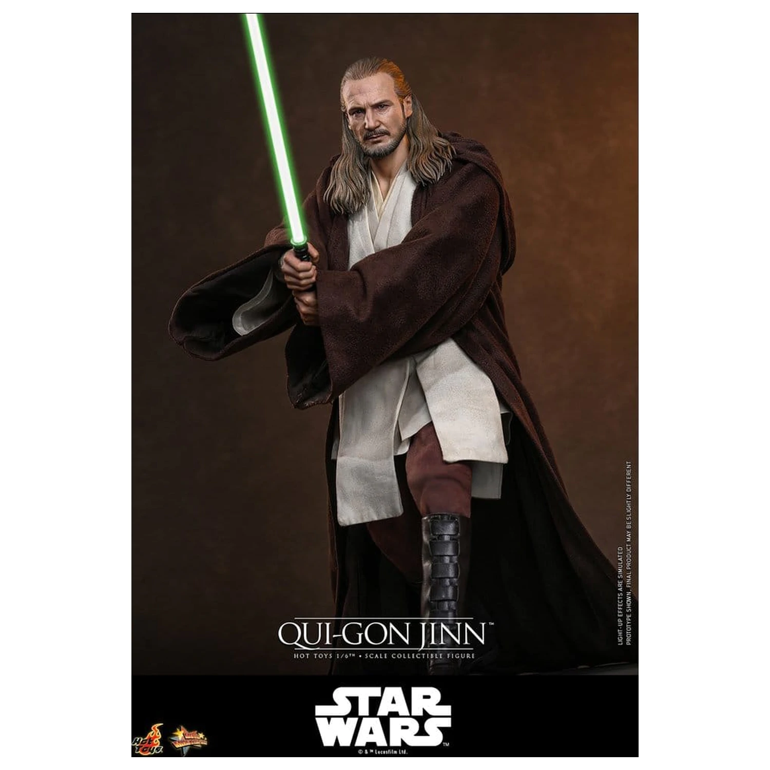 Star Wars: The Phantom Menace Movie Masterpiece Action Figure 1/6 Qui-Gon Jinn (Artisan Edition) 32 cm product photo