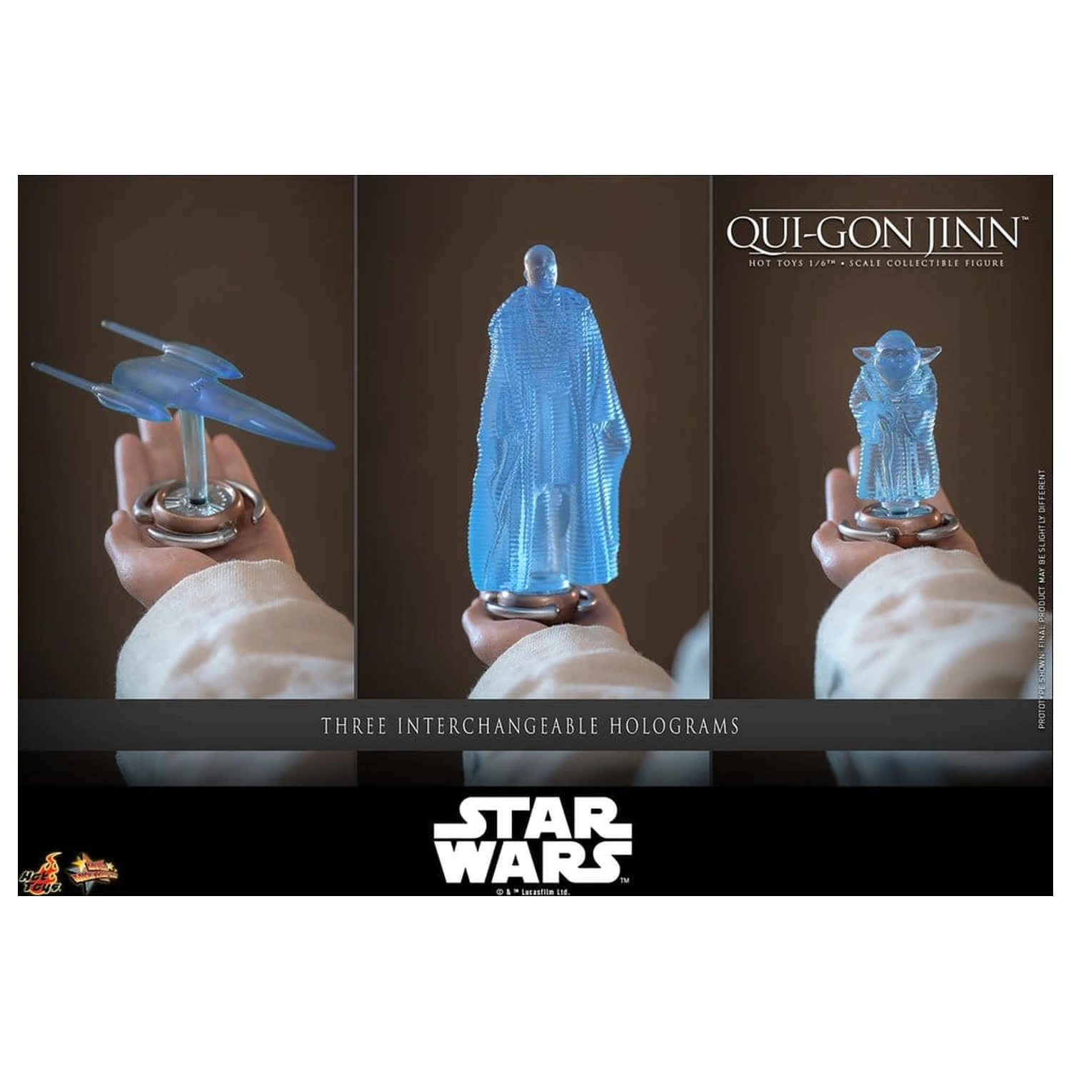 Star Wars: The Phantom Menace Movie Masterpiece Action Figure 1/6 Qui-Gon Jinn (Artisan Edition) 32 cm product photo