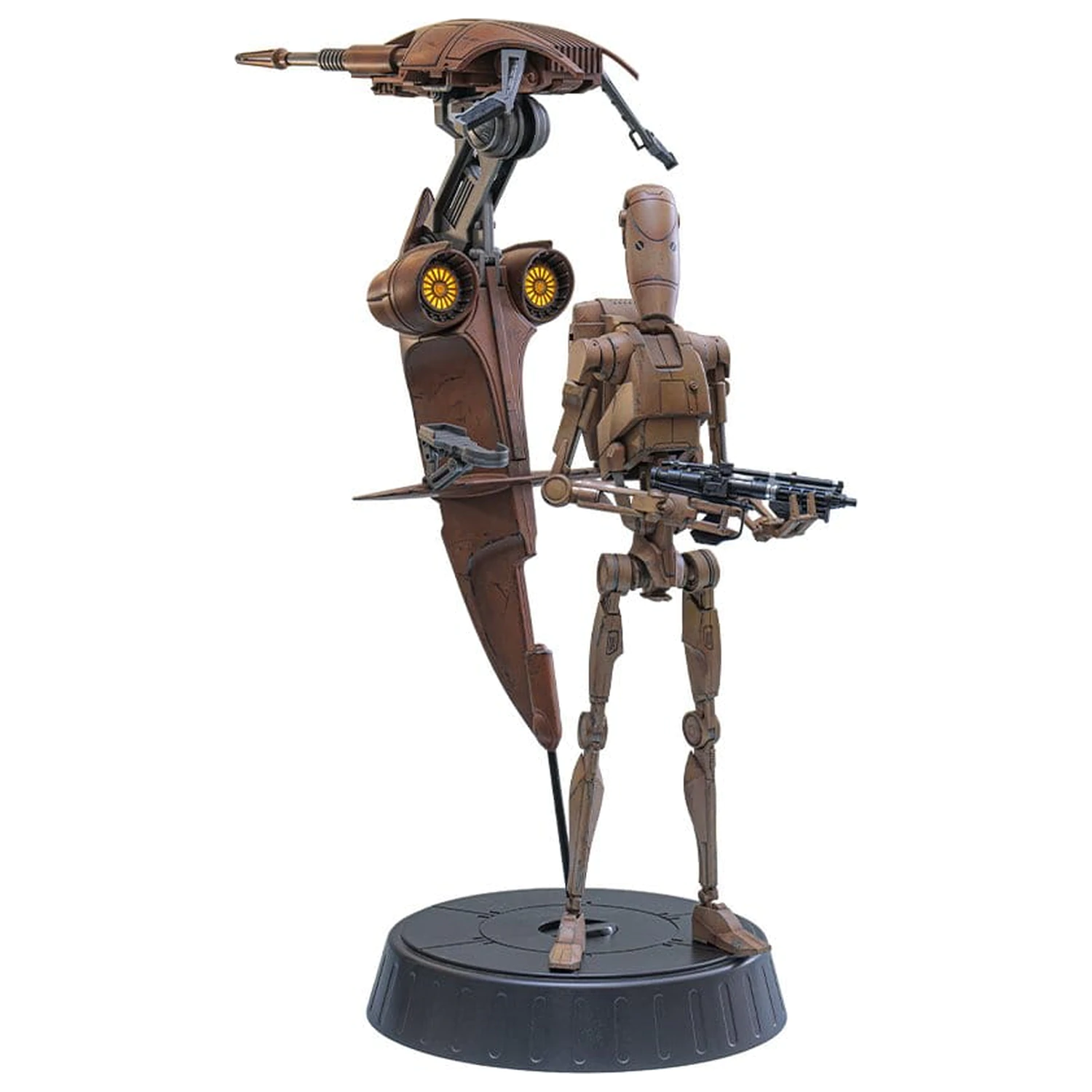 Star Wars: The Phantom Menace Movie Masterpiece Action Figure Set 1/6 Battle Droid & STAP 32 cm product photo