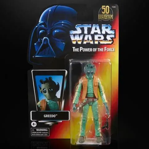 Star Wars The Power of the Force Greedo figure 15cm product photo