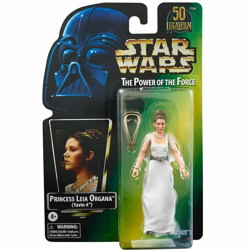 Star Wars The Power of the Force Princess Leia Oragana figure 15cm product photo