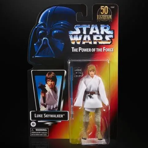 Star Wars The Power of the Force Luke Skywalker figure 15cm product photo