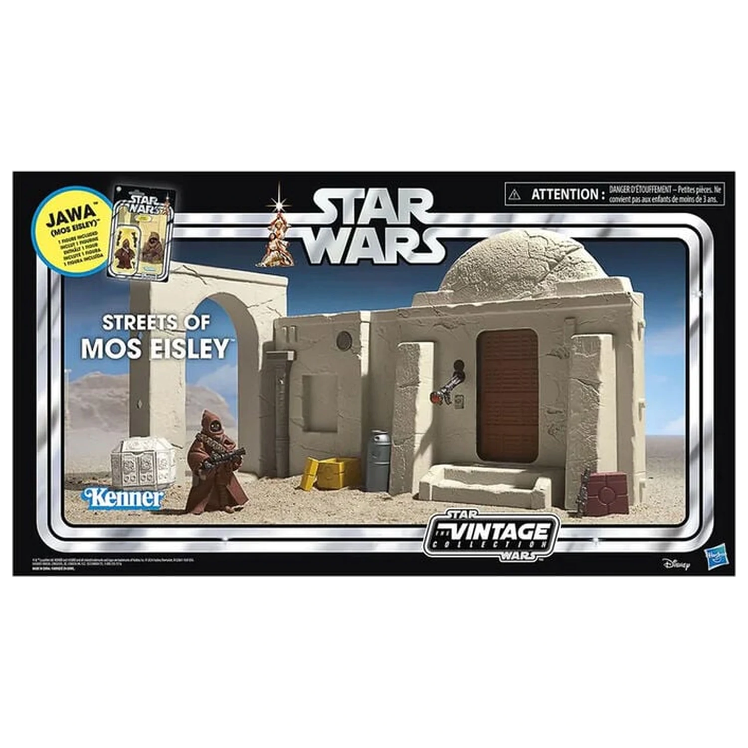 Star Wars Episode IV Vintage Collection Playset Streets of Mos Eisley with Jawa Action Figure product photo