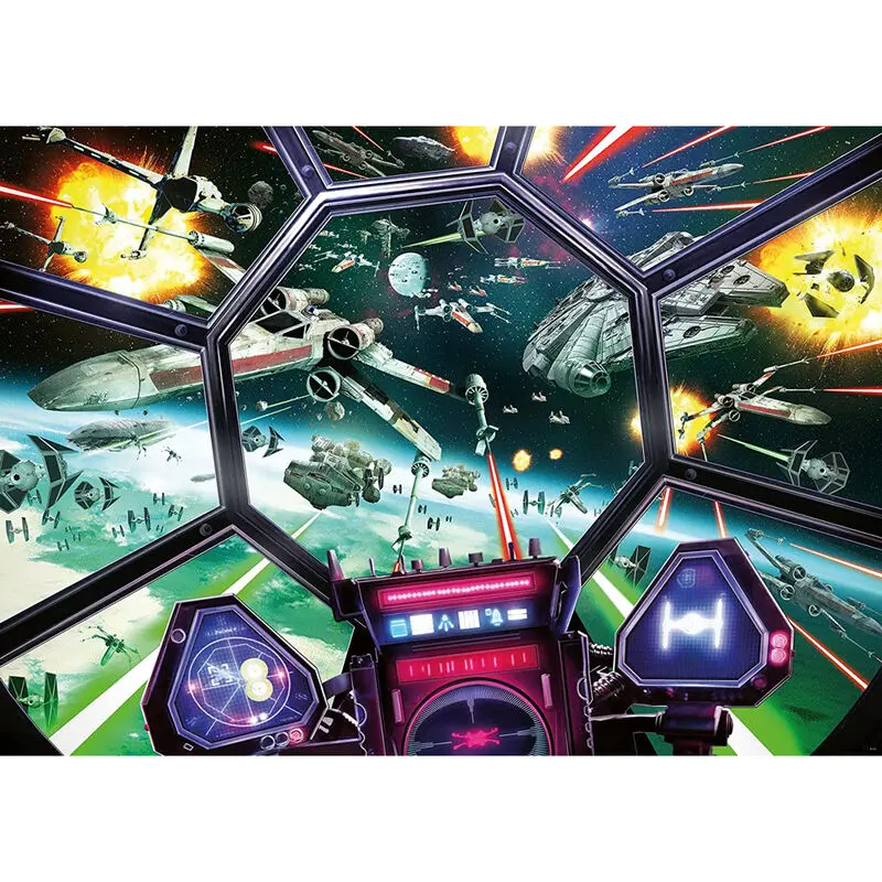 Star Wars Tie Fighter cabin puzzle 1000pcs product photo