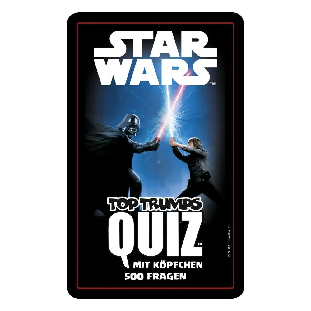 Star Wars Card Game Top Trumps Quiz *German Version* product photo