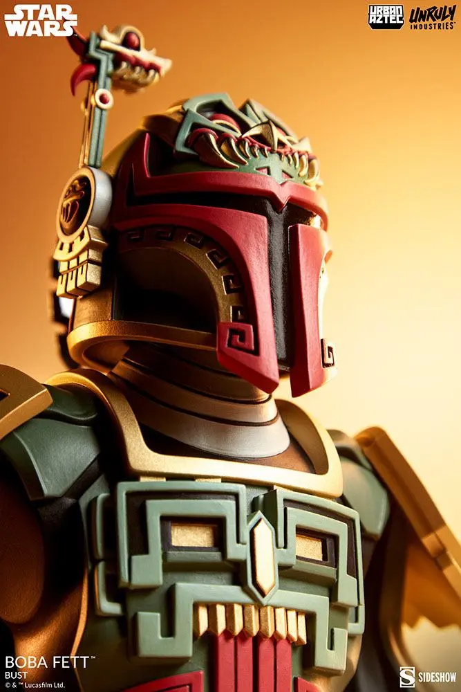 Star Wars Urban Aztec Vinyl Bust Boba Fett by Jesse Hernandez 20 cm product photo