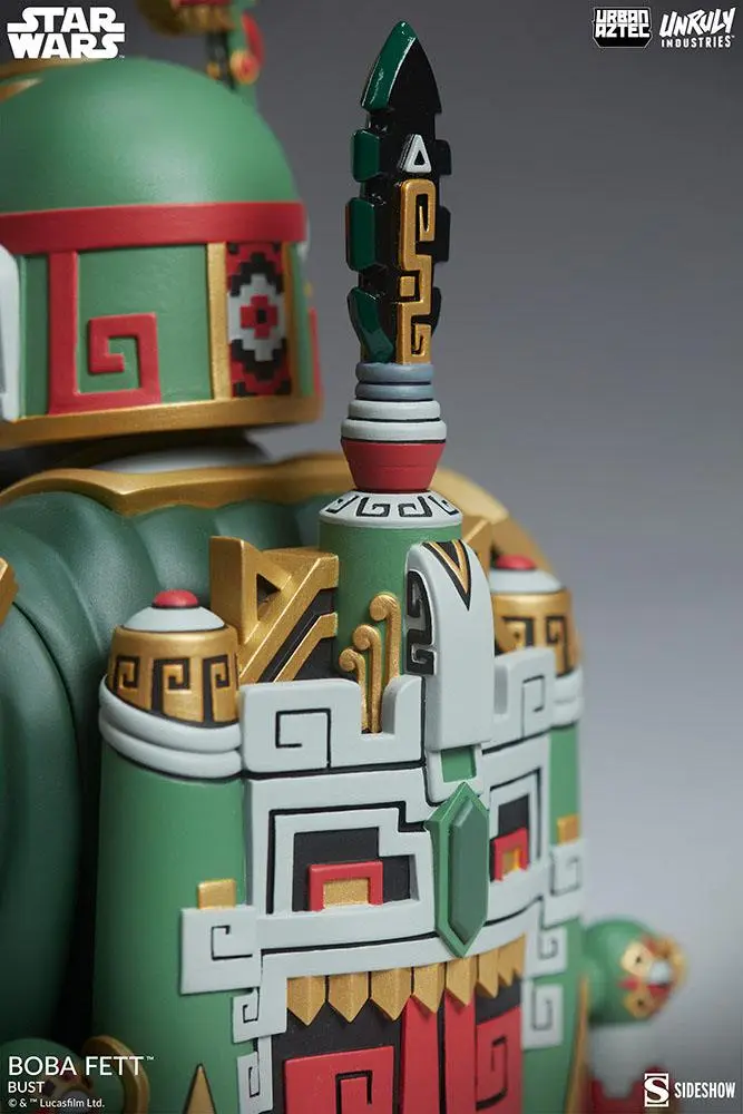 Star Wars Urban Aztec Vinyl Bust Boba Fett by Jesse Hernandez 20 cm product photo