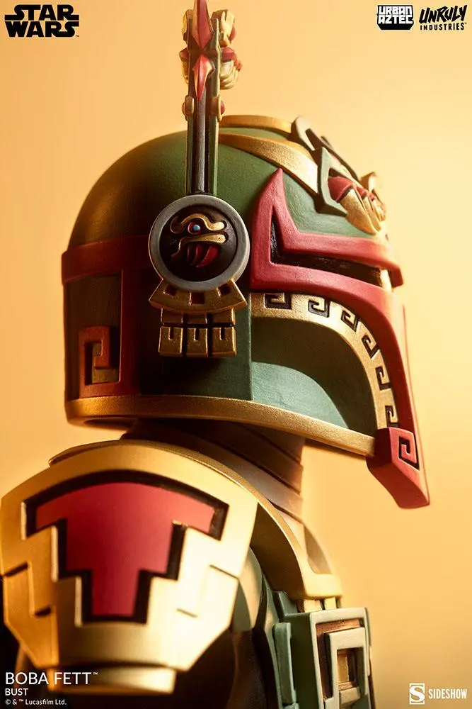 Star Wars Urban Aztec Vinyl Bust Boba Fett by Jesse Hernandez 20 cm product photo
