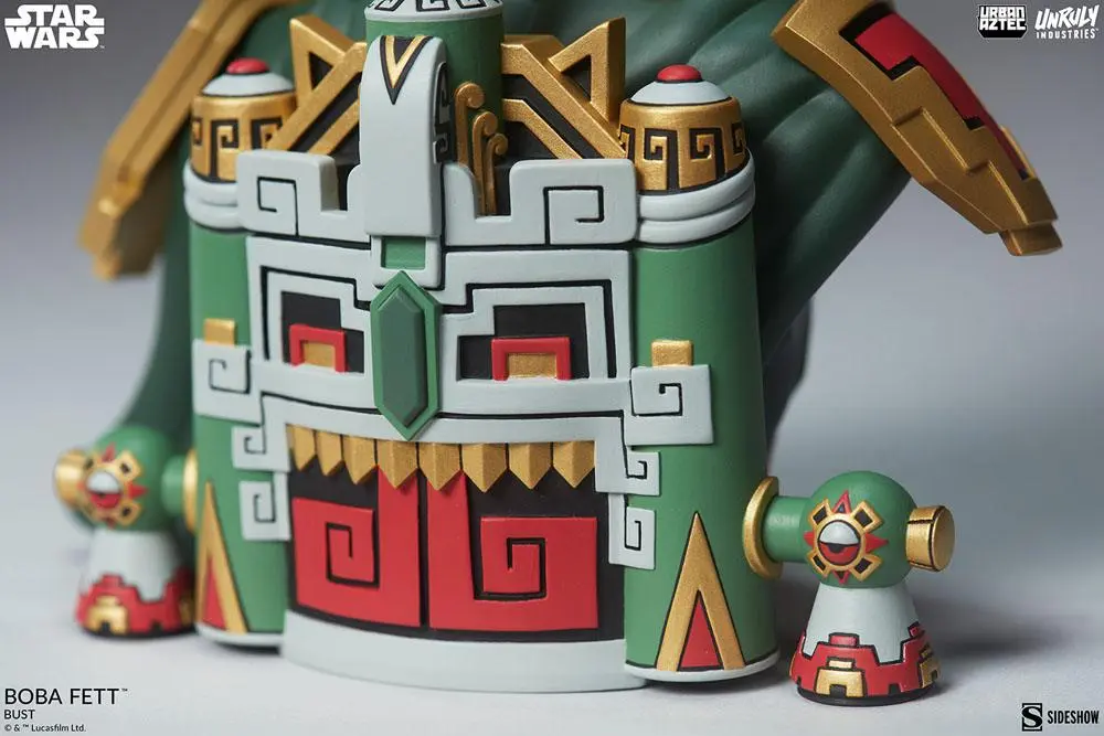 Star Wars Urban Aztec Vinyl Bust Boba Fett by Jesse Hernandez 20 cm product photo