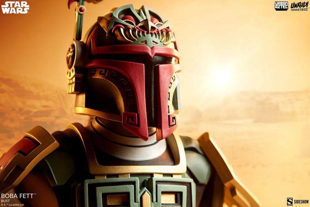 Star Wars Urban Aztec Vinyl Bust Boba Fett by Jesse Hernandez 20 cm product photo