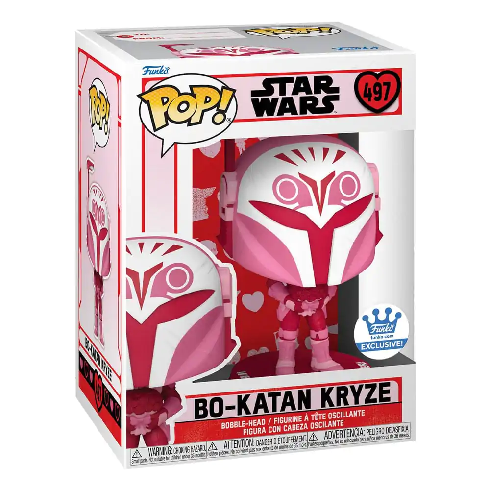 Star Wars Valentines POP! Star Wars Vinyl Figure Bo Katan 9 cm termékfotó