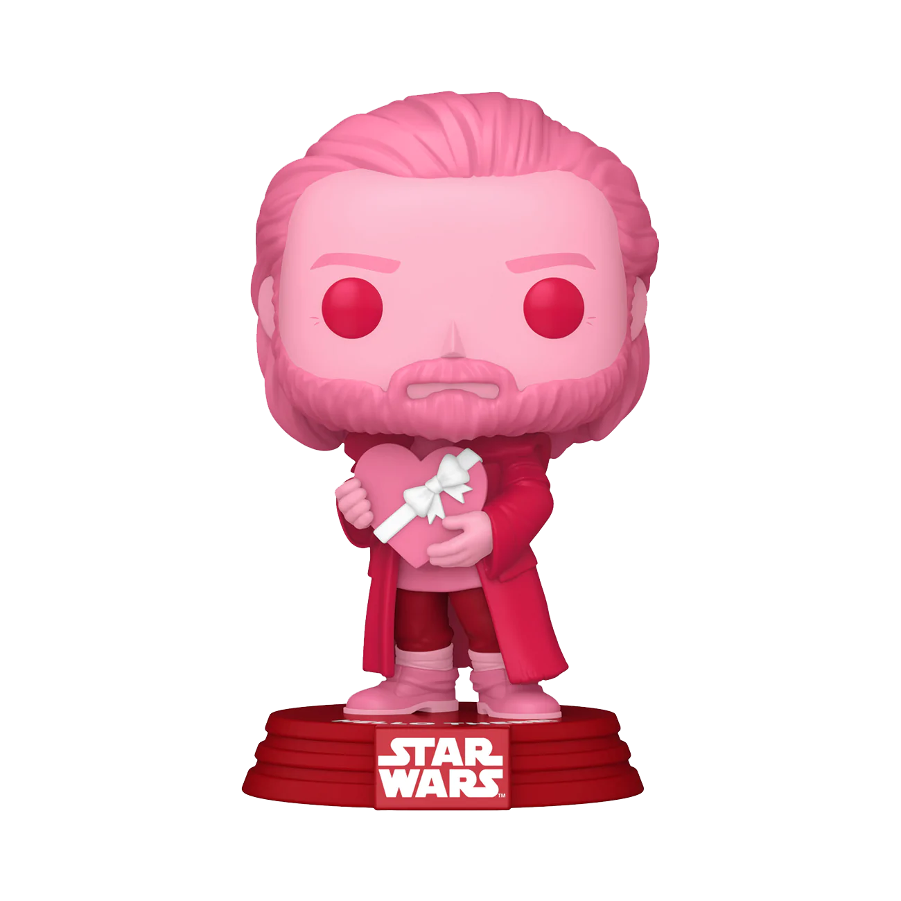 Star Wars Valentines POP! Star Wars Vinyl Figure Obi-Wan Kenobi 9 cm product photo