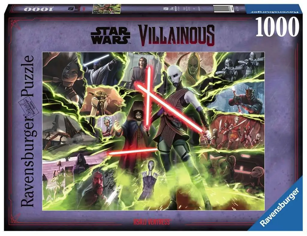 Star Wars Villainous Jigsaw Puzzle Asajj Ventress (1000 pieces) product photo