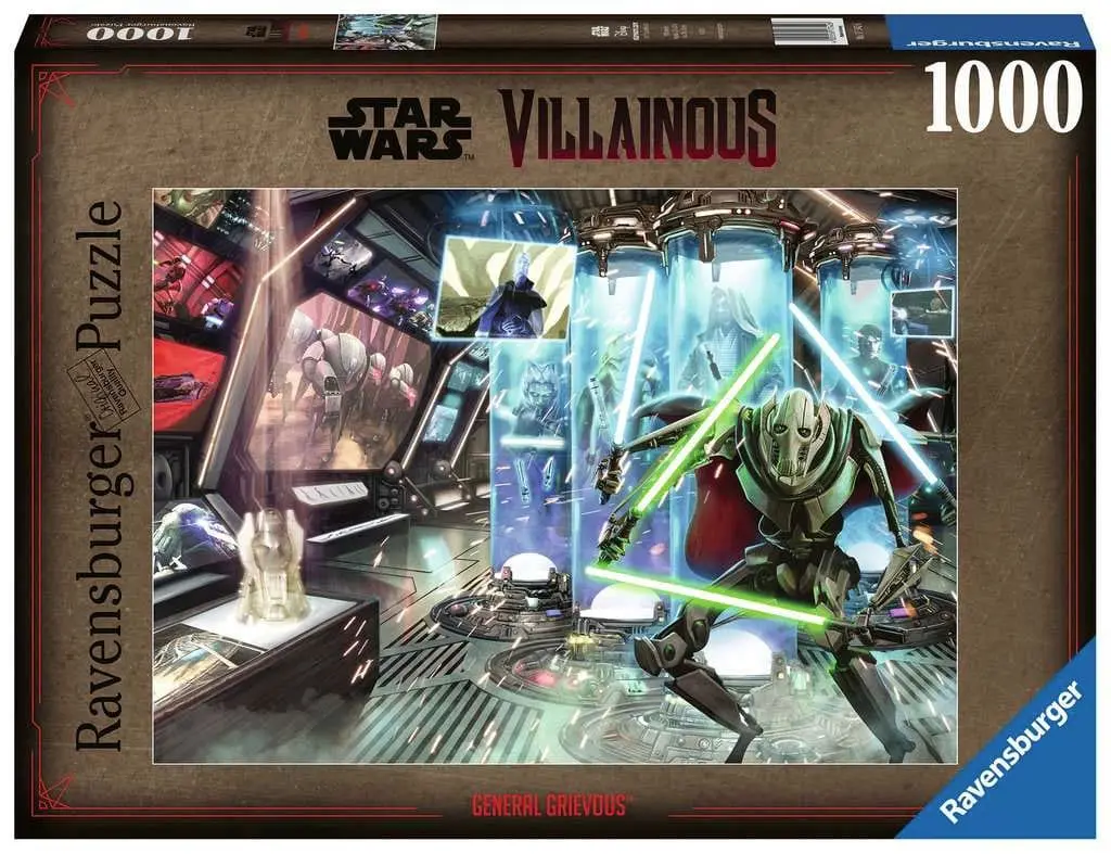 Star Wars Villainous Jigsaw Puzzle General Grievous (1000 pieces) product photo