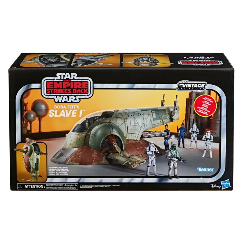 Star Wars The Vintage Collection Vehicle Boba Fett's Slave I product photo