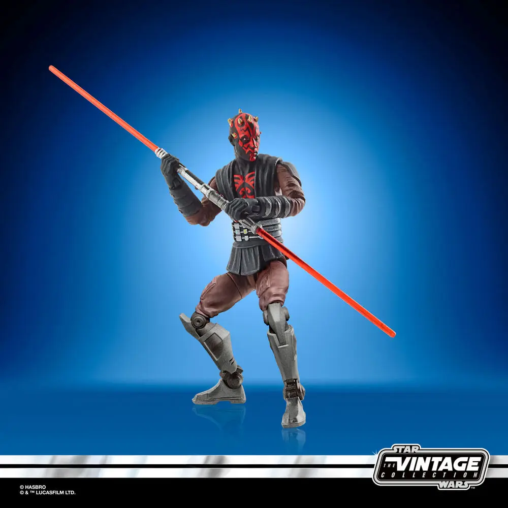 Star Wars Vintage Darth Maul Mandalore figure 10cm product photo