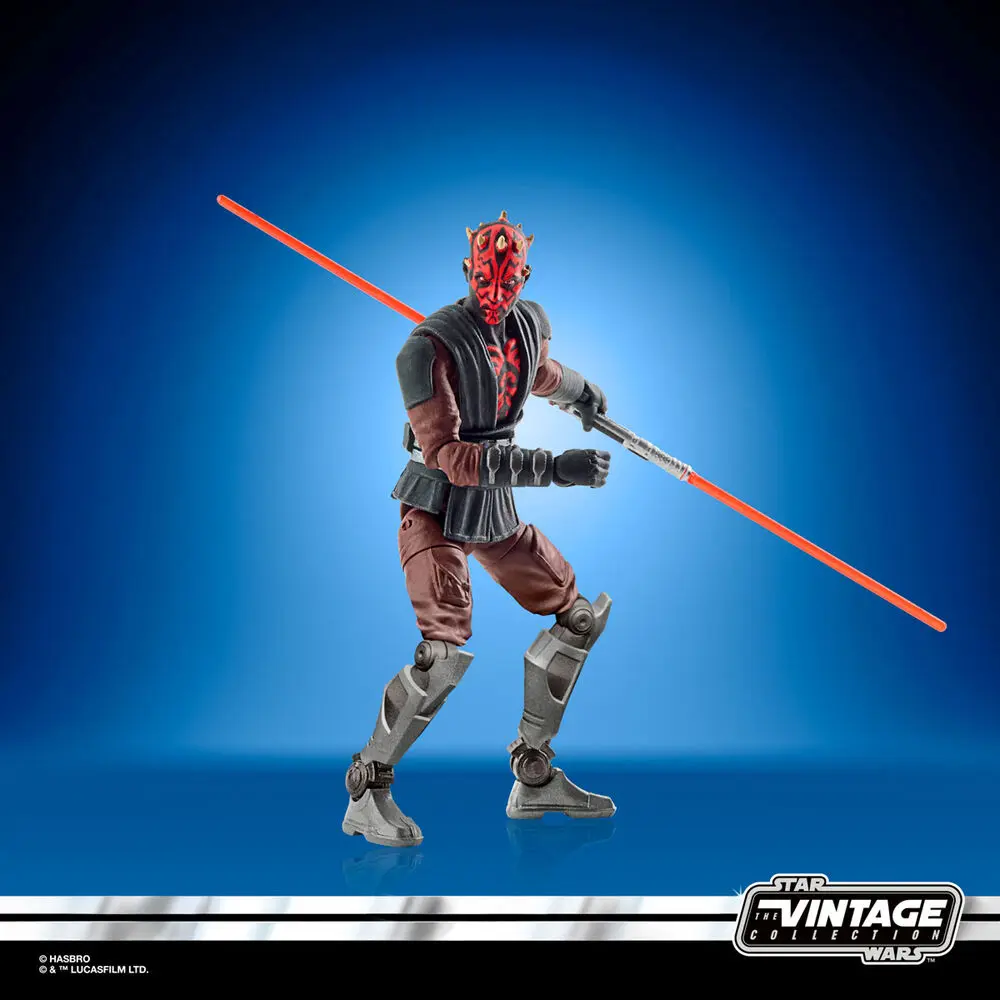 Star Wars Vintage Darth Maul Mandalore figure 10cm product photo
