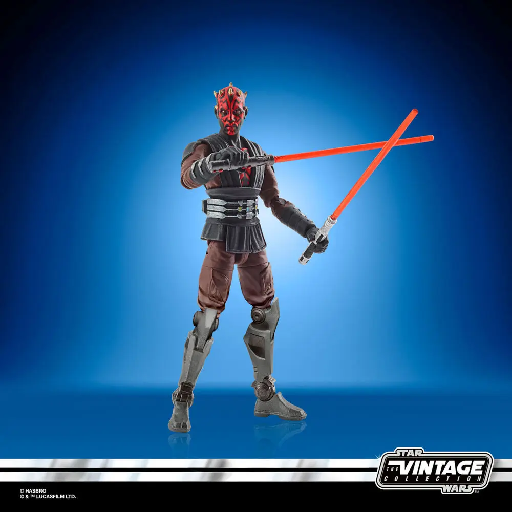 Star Wars Vintage Darth Maul Mandalore figure 10cm product photo