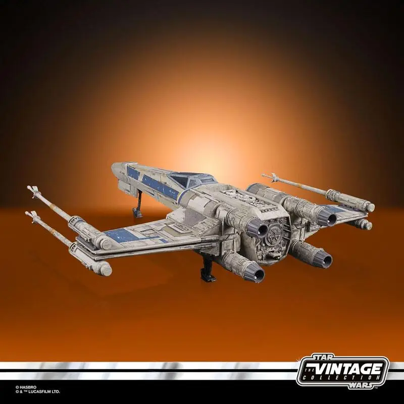 Star Wars Rogue One The Vintage Collection Vehicle with Figure Antoc Merrick's X-Wing Fighter product photo
