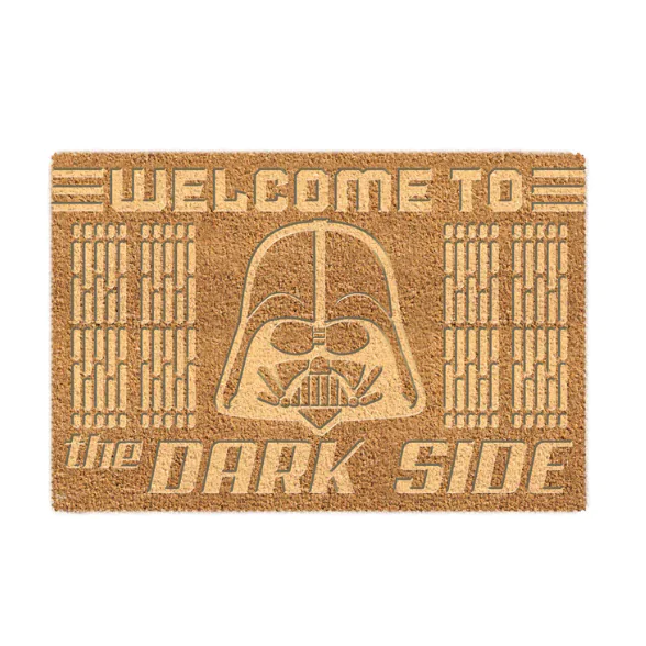 Star Wars Welcome To the Dark Darth Vader doormat product photo