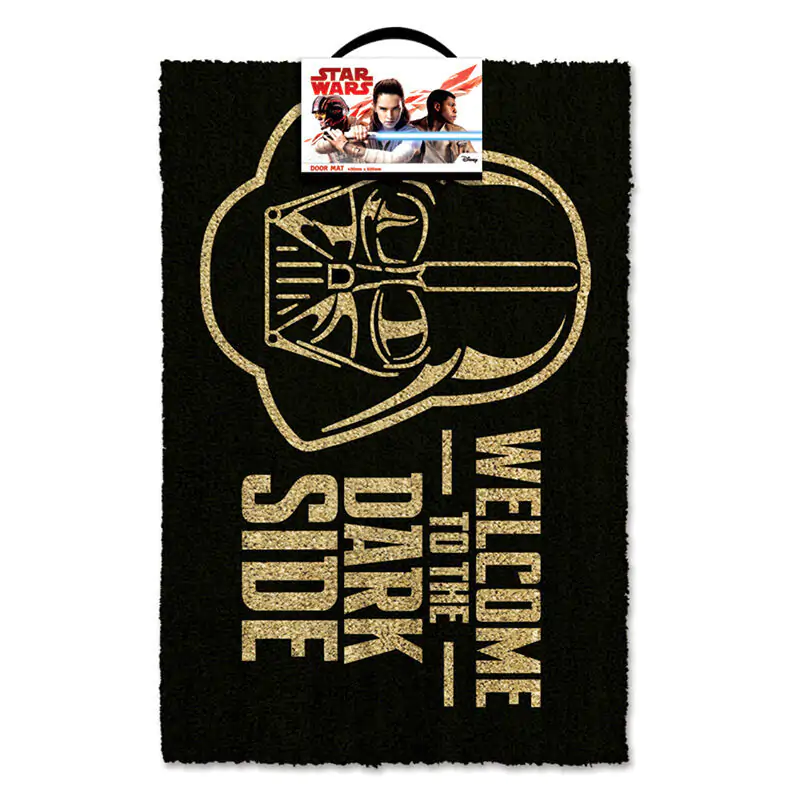 Star Wars Welcome To the Dark Darth Vader doormat product photo