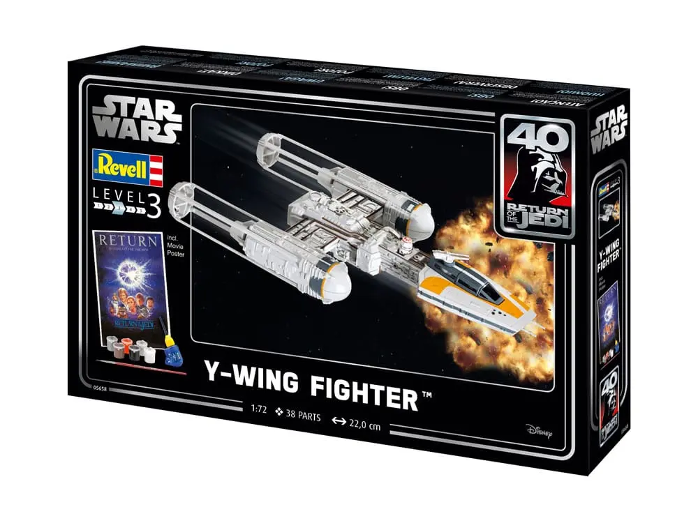 Star Wars Model Kit Gift Set Y-wing Fighter product photo