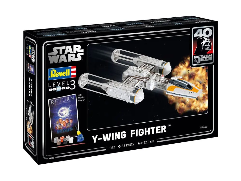 Star Wars Model Kit Gift Set Y-wing Fighter product photo